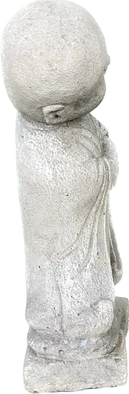  Product image 8 of the product “Jing - Monk, standing, bent sideways 20 cm H | cast stone ”